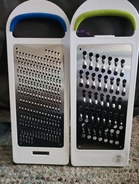 PRINCESS HOUSE Dual Pack Handheld Cheese & Vegetable Graters -